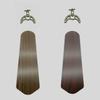5 Pieces Fan Part Shape Retaining Replacement Ceiling Blade Noise Reducing