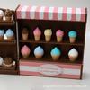 Cute Mini Ice Cream Shop Ornament Simulation Store Doll House Milk Cone Children Play House Children'S Small Toys
