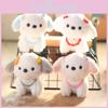 Plush Dog Keychain With Super Soft Short Plush For Bag Decoration And Gift