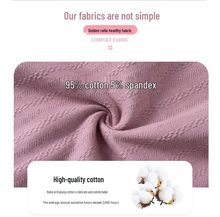 High-Waisted Cotton Briefs for Middle-Aged and Elderly Women - Comfortable, Breathable, Plus Size.