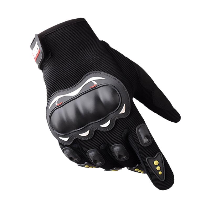 Motorcycle Gloves Men's and Women's Four-season Safety Protection Touch Screen Full-finger Gloves Sports Off-road Wear-resistant Riding Gloves