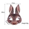 3D Animal Mask Halloween Masquerade Ball Masks Tiger Pig Half Face Mask Party Carnival Fancy Dress Costume Props