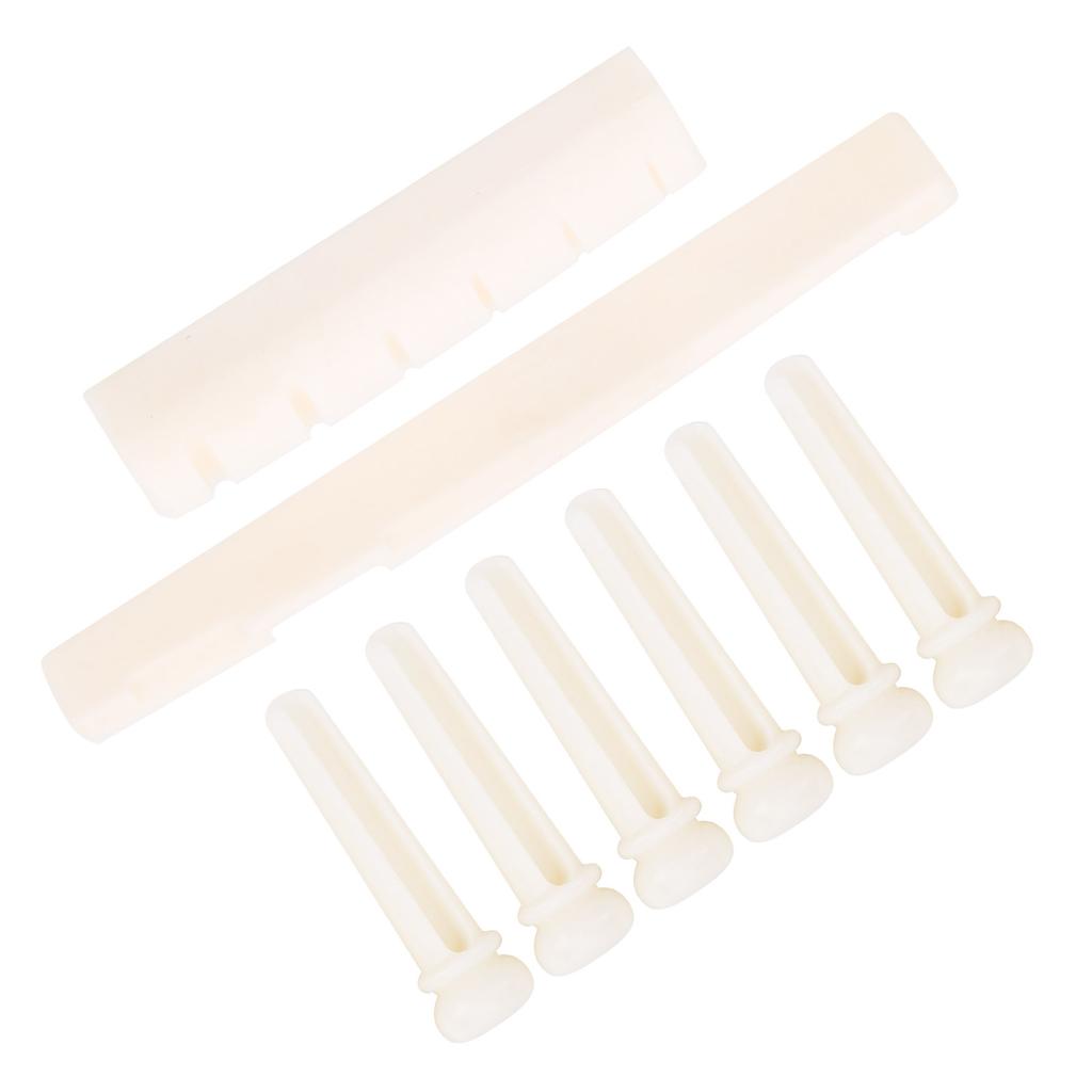 String Stud Ox Bone Guitar Nut and Saddle Nails Replacement Musical Instrument Accessories