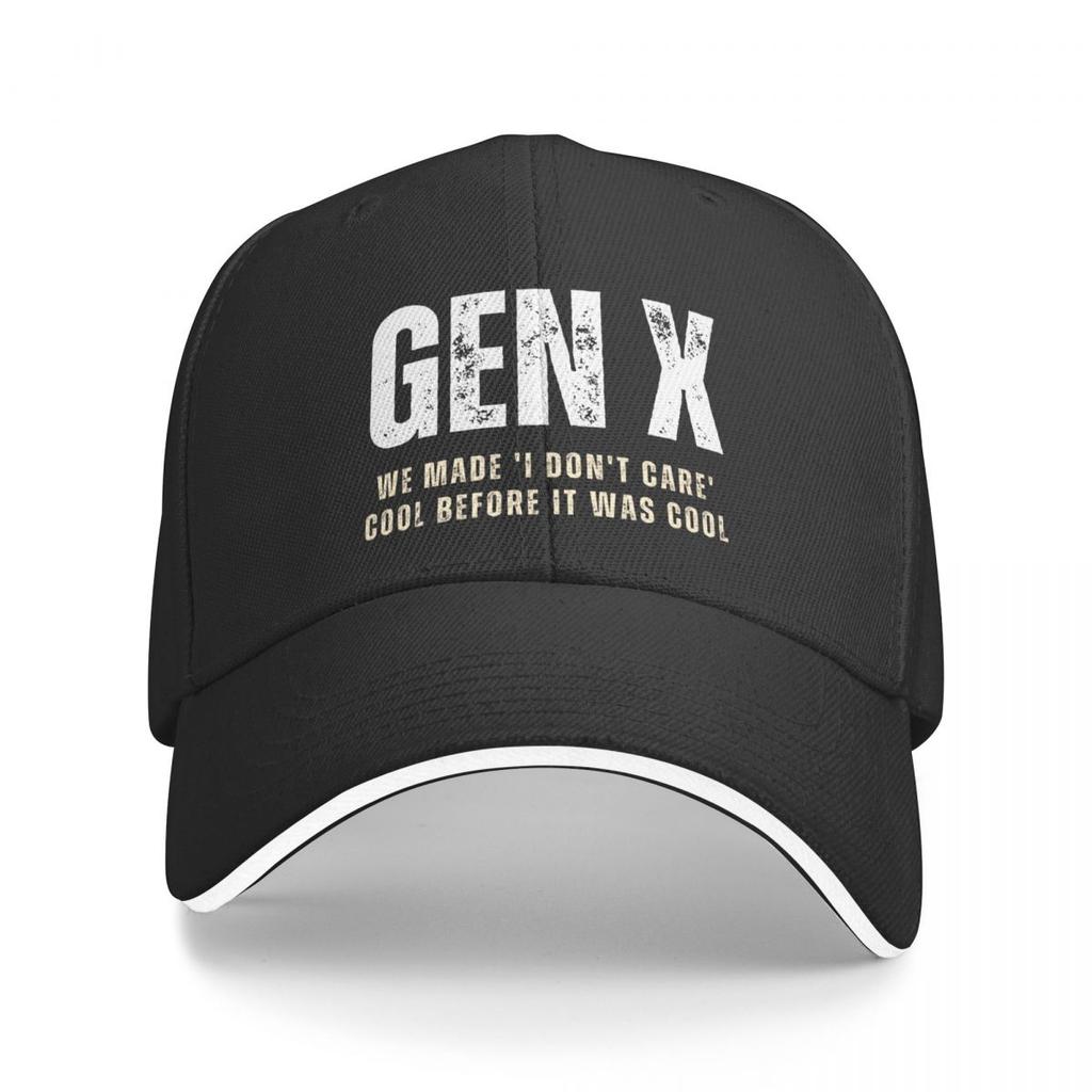 Baseball Caps Gen X Boomers We Don't Care Fun Casquette Female Male Outdoor Spring Hats