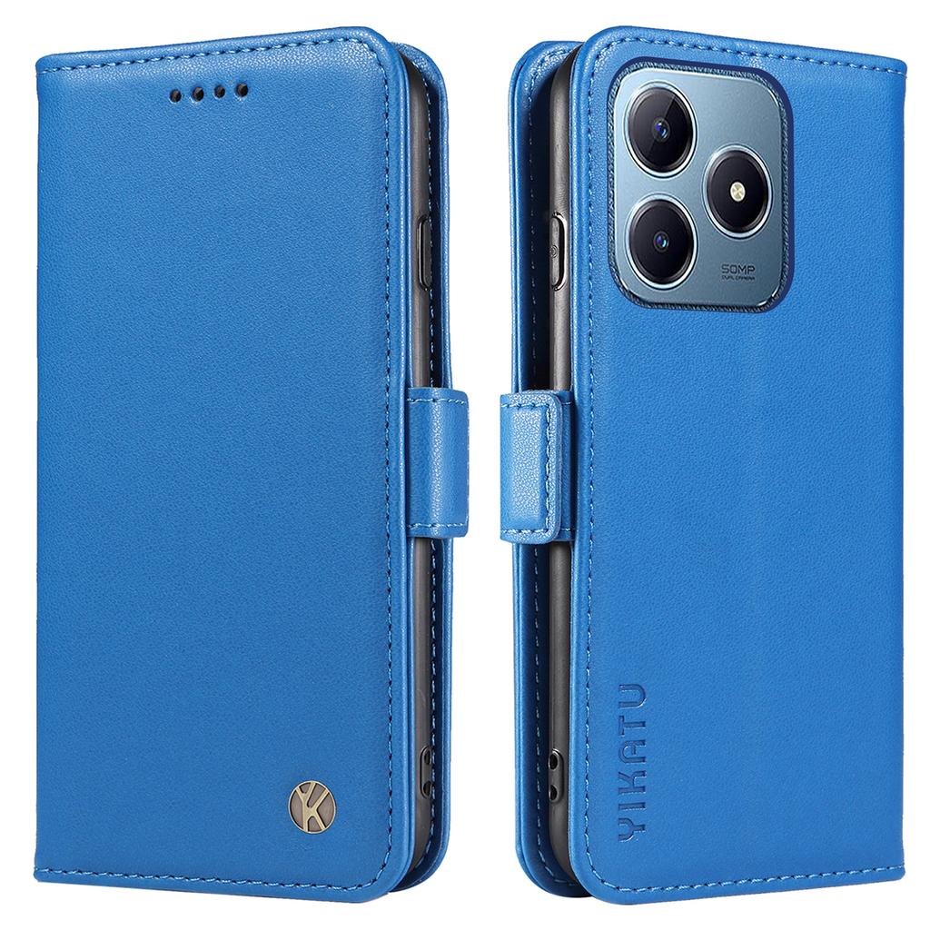 For Realme Note 60x 4G/C63 4G/C61 4G Case Card Slot Leather Phone Cover Side Magnetic Clasps