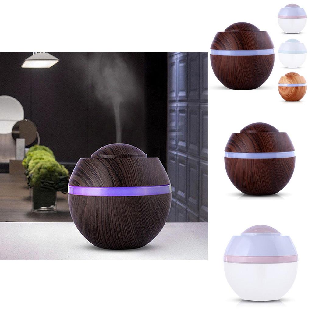 Luxurious Usb Led Ultrasonic Air Humidifier With Elegant Essential Aroma Oil Diffuser