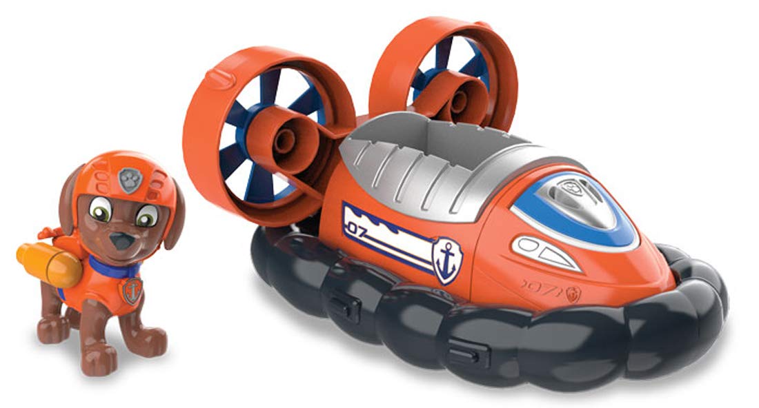 Takara Tomy Paw Patrol Basic Vehicle Zuma Hovercraft (with figure)