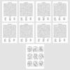 Cuaderno de actividades de búsqueda de palabras, libro de rompecabezas con materiales de papel reciclado que ofrece diversión ecológica lejos de las pantallas digitales.