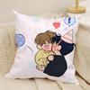 Bl Manga U-Uncanny Charm Pillow Case Natural Linen Double-Sided Printing Sofa Home Decor Cushion Cover