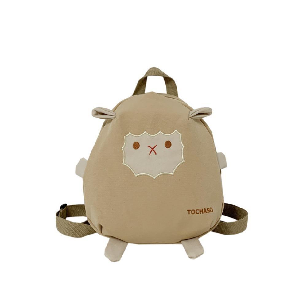 Cartoon Composite Fabric Kids Backpack Lightweight Breathable Schoolbag Large Capacity Crossbody Bag School Education