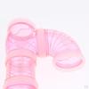 Hamster Tube Tunnel Toy Hideout Plastic Cage Playing Hut for Gerbil Rat Mice Small