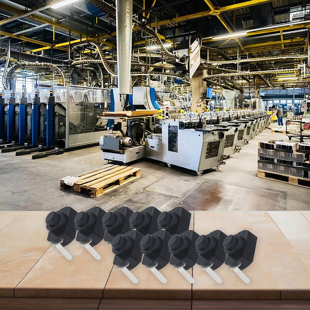 10 Pieces 1A 30V Latching On Off Push Button Switch for Mini Torch with Copper Parts for Home Appliances and Gadgets