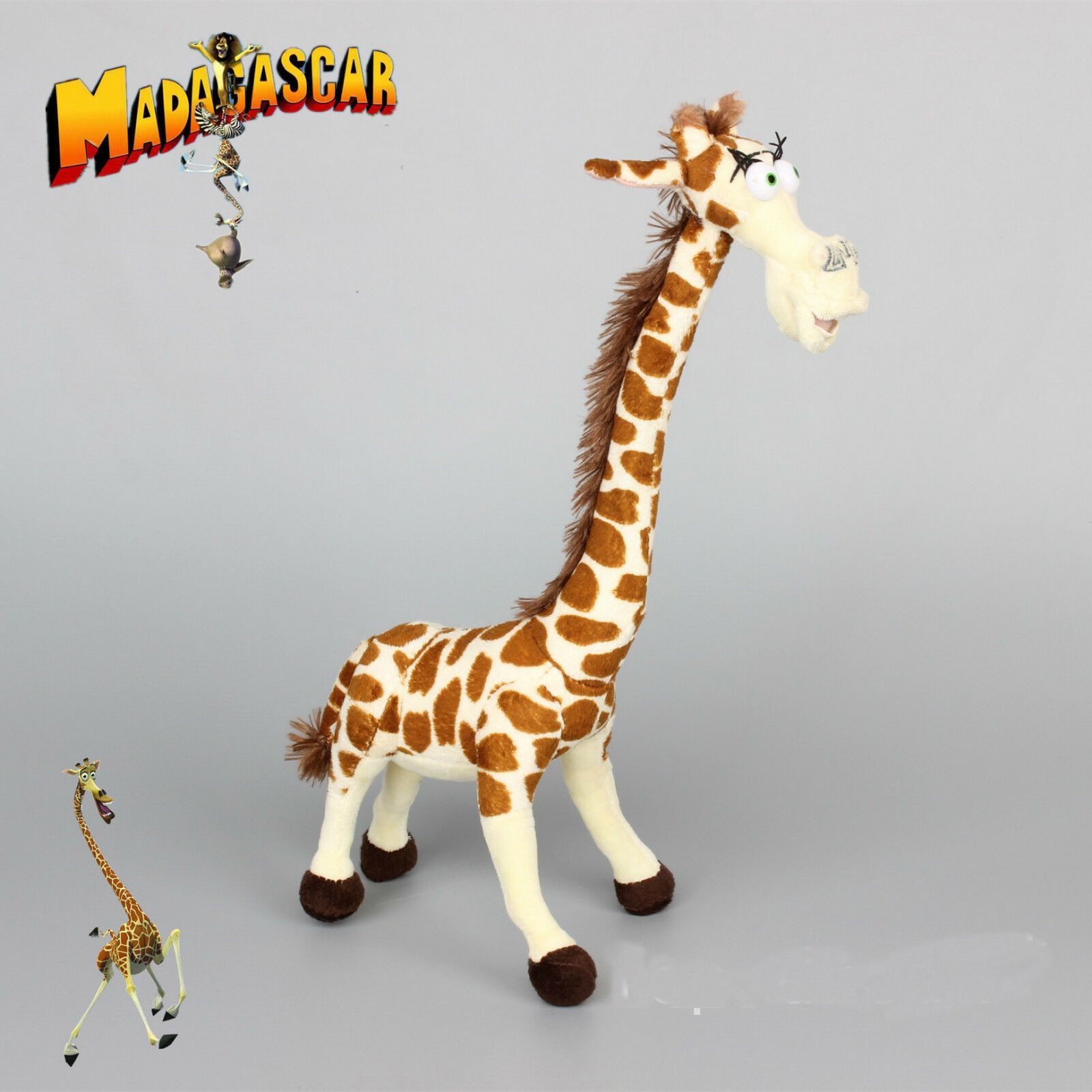 Madagaskar Plysj Pingvindyr Leker, Løve Alex Sebra Marty Giraff Melman  Flodhest Gloria Pelucia Brinquedo Juguete 20-30cm kjøp billig — fri frakt,  ekte anmeldelser med bilder — Joom, image size:1600x1600
