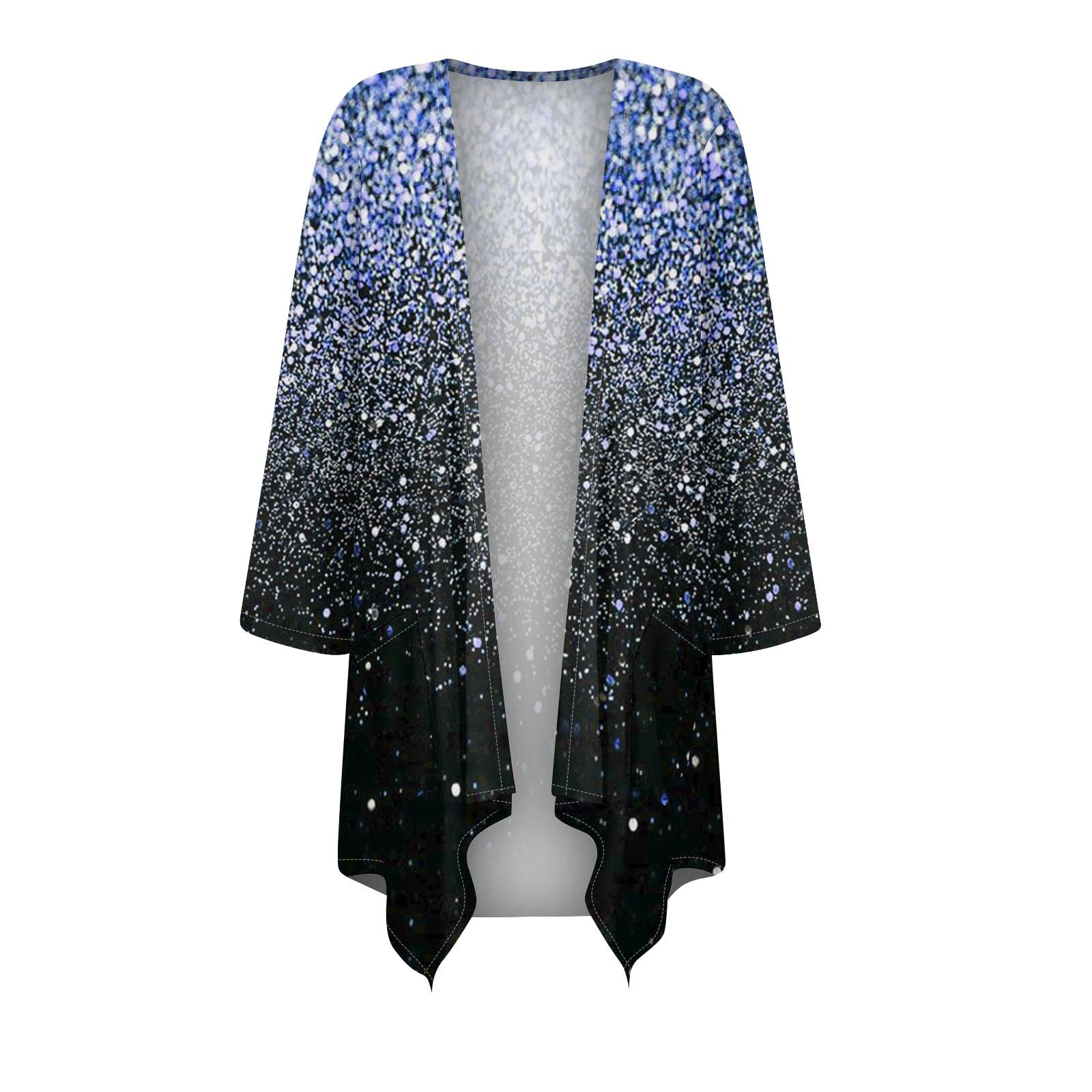 Женский кардиган неправильной формы с принтом — фото 4