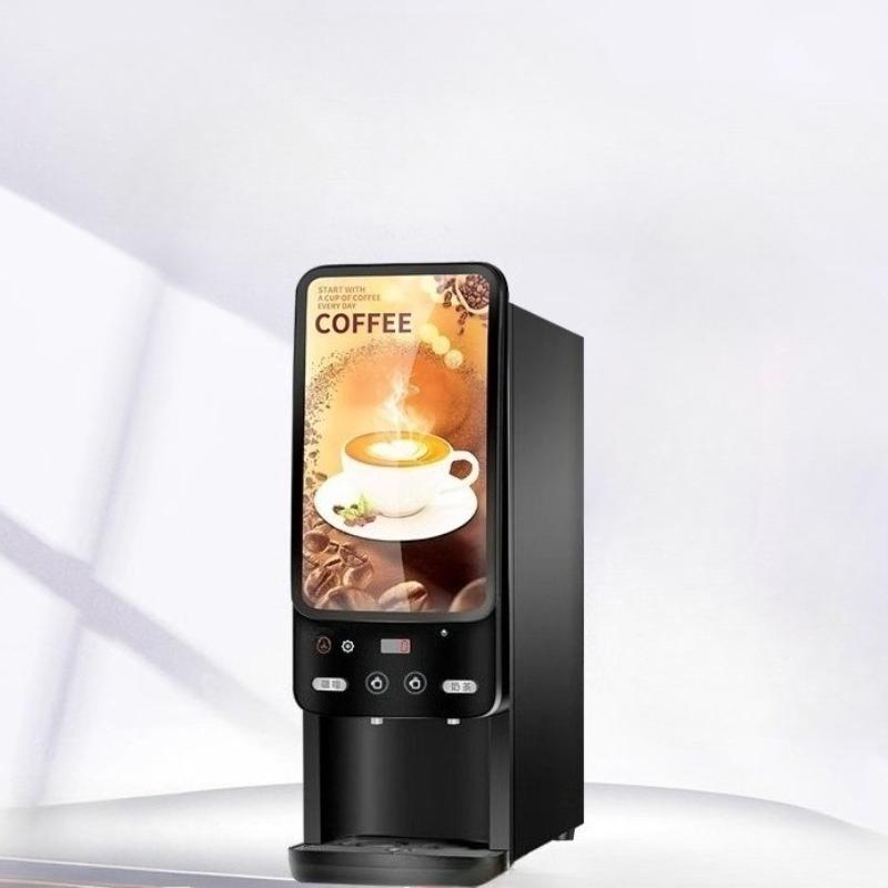 Kaffeemaschine Kommerziell Vollautomatisch Instantkaffee Milchtee Alles-in-einem Maschine Selbstbedienungsmaschine Für Büro