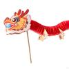 Chinese Year Dragon Garland Lantern Folded 3D Ornaments Hanging Decoration for Shops