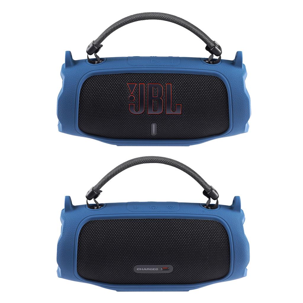 Přenosný Bluetooth reproduktor Pouzdro pro přenášení ze silikonu, Měkký ochranný návlek s ramenním popruhem pro reproduktor JBL Charge 6