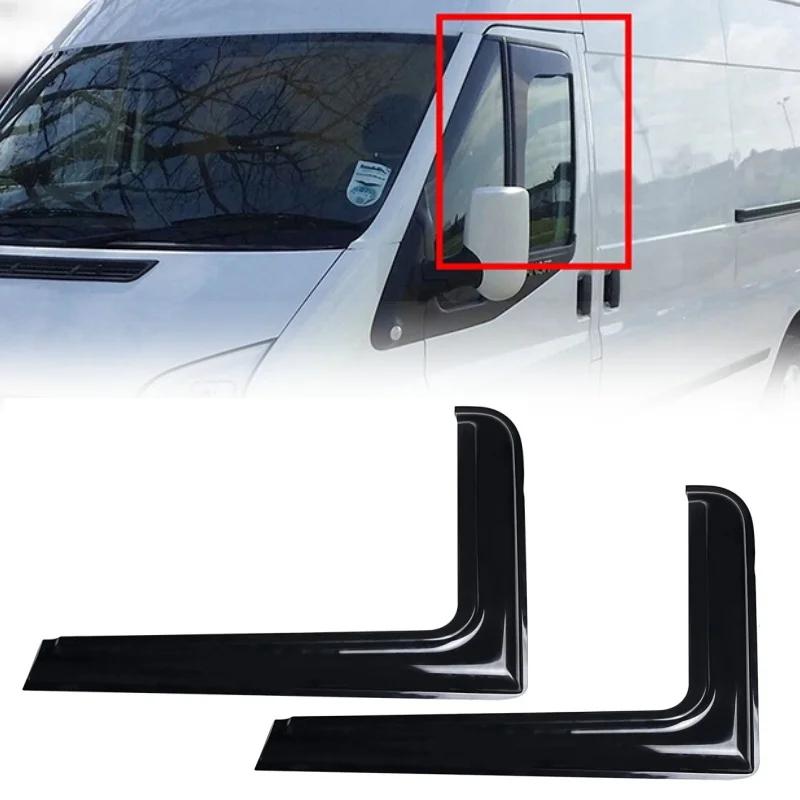 1 Pair Front Left & Right L Shape Wind Rain Sun Guard Deflectors for Ford Transit Mk6 Mk7 2000-2013 Awnings & Shelters Parts