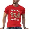 Neues Death By Snu Snu T-Shirt Anime Kleidung Grafik T-Shirts Schweres T-Shirt für Unisex
