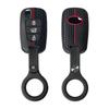 Silikon-Schlüsselhülle mit 3 Tasten für Kia Soul, Venga, Picanto, Rio, Sorento, Ceed, Sportage und Hyundai i20, i30, Veloster, ix20