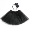 Fluffy Tulle Kids Tutu Set – Sheer Voluminous Skirts & Matching Headbands Available in a variety of colors