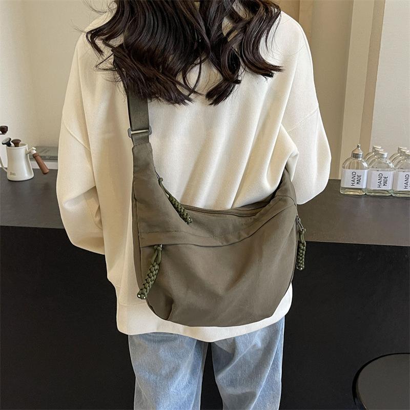 Large Capacity Single Shoulder Crossbody Bag for Women's Underarm Support