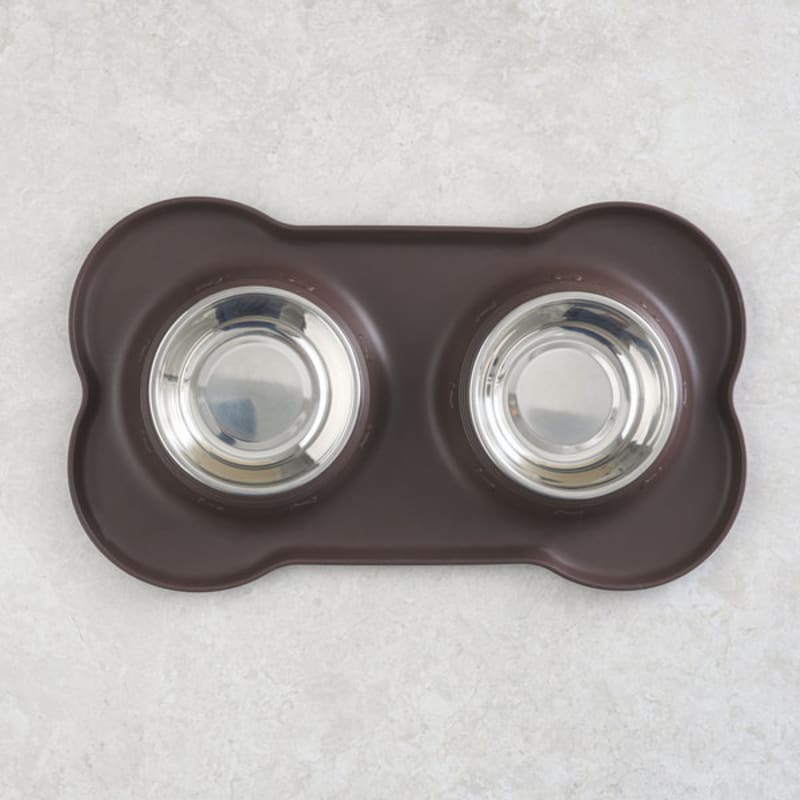 [Pet] Non-Slip 2-Piece Tableware