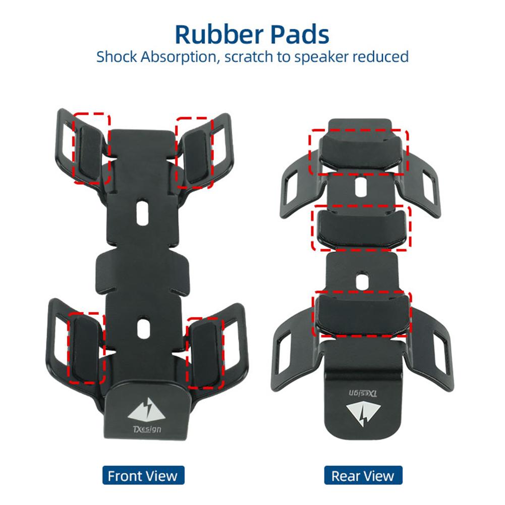 Portable Bicycle Speaker Fixing Mount Straps Mountain Bike Water Bottle Holder Cycling Accessories