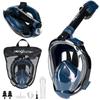 Full Face Diving Mask Does Not Fog - S/M Blue M01
