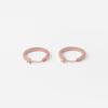 [Judy And Paul] Azuh White Crystal Ring Earrings E51160