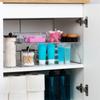Metal Kitchen Shelf for Countertop, Folding Cabinet Rack, Organizer Stand