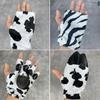 Deer/Elephant/Cheetah/Bear/Dog/Leopard Costume Set Ear Headbands Tail Bows Halloween Christmas Animal Cosplays Costume