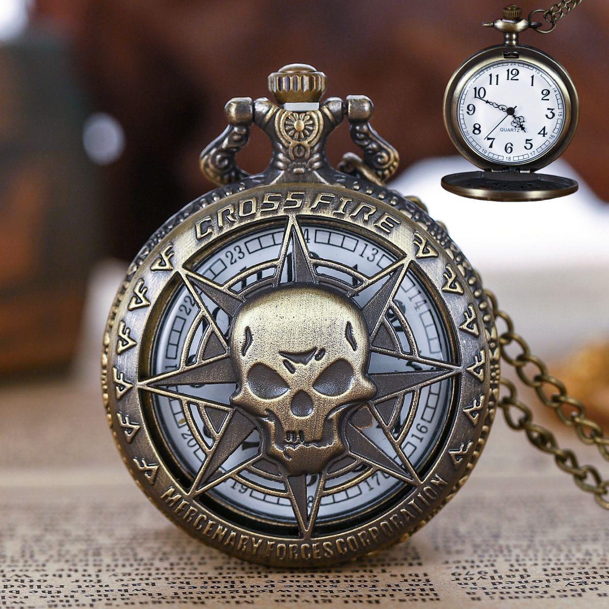 

A Distinctive Quartz Pocket Watch With A Octagonal Pattern One Size