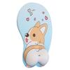 for PC Office Cute 3D Non Slip Dog Wrist Rest Corgi Mouse Pad Mouse Mat Wrist Support