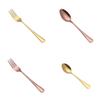 Stainless Steel Steak Knife Fork Spoon Set With Mirror Finish For Adult Dining And Gift Giving