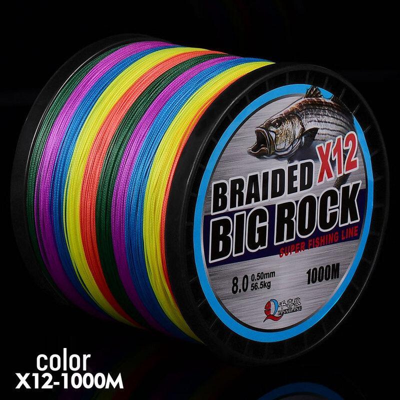 Longchan 12-Strand PE Fishing Line 5.0