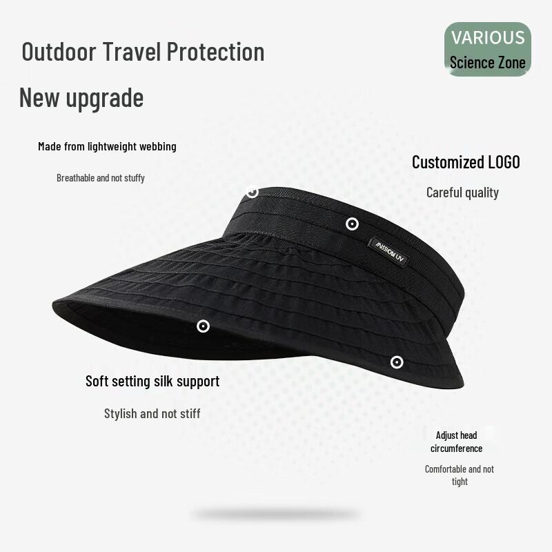 MISSION Men's Summer UV Protection Fishing Sun Hat