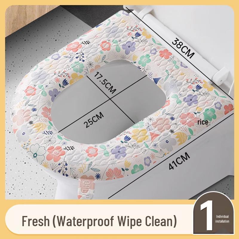 Vodotěsný EVA polštář na WC sedátko s madly - Roztomilý, Antibakteriální, Univerzální velikost pro všechna roční období