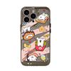 Cute snack line dog for iPhone17promax Apple 16 space phone case 14/13 transparent 15