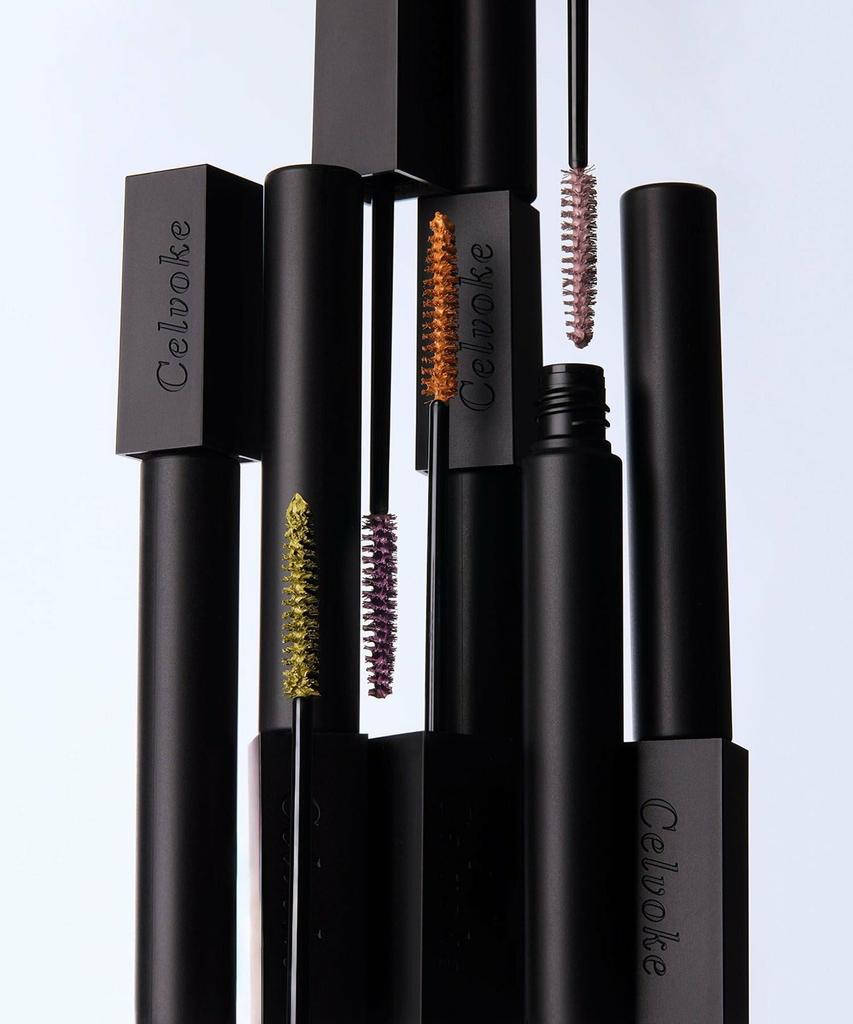 Celvoke OmniConscious Lash 01 Saffron Mascara Color Mascara Long Curl Removes with warm water