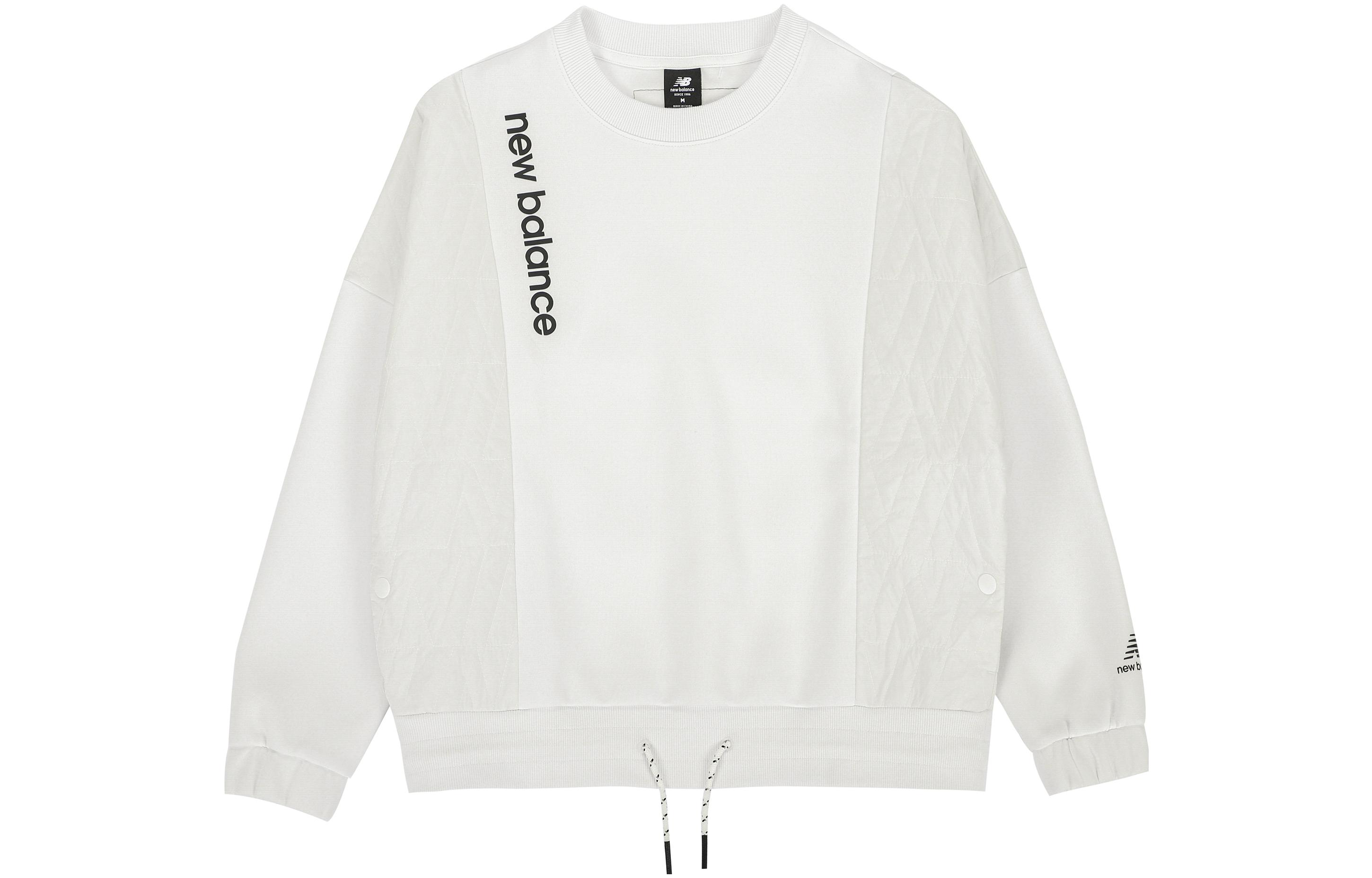New Balance Sweatshirt Women s White AWT14371-NMC M
