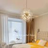 Modern Nordic Minimalist Sky Star Fireball Crystal Pendant LED Lighting Dandelion Restaurant Living Room Pendant Bar Art E27