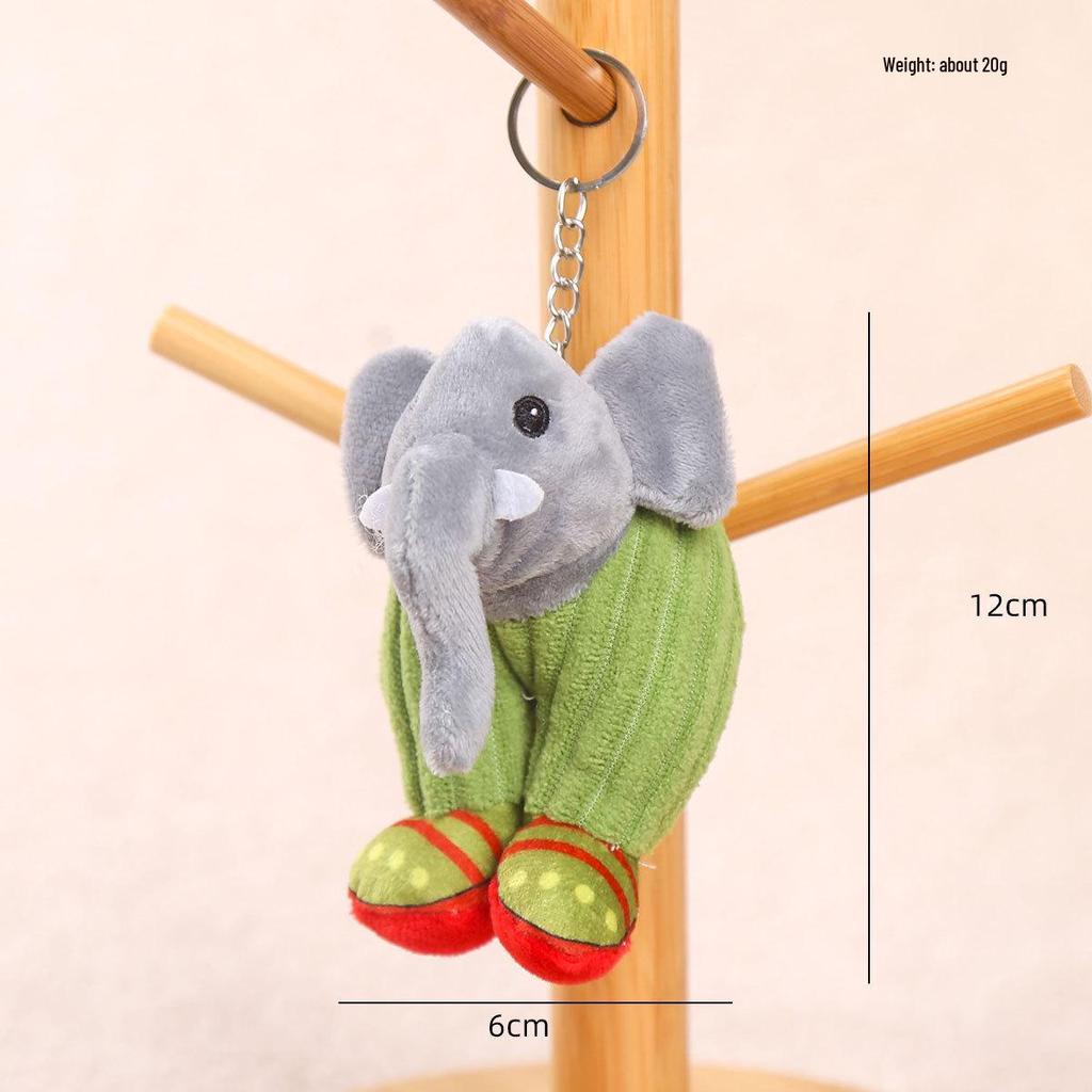 AI Klassiska Berg och Hav Gränsöverskridande Plysch Pinne Figur Nyckelring Hänge