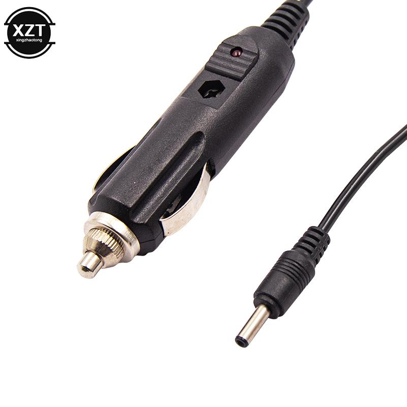 Portable 12V Car Cigarette lighter plug cable with DC 3.5mm*1.35mm male connector for car charger Extension Cable Socket Cord
