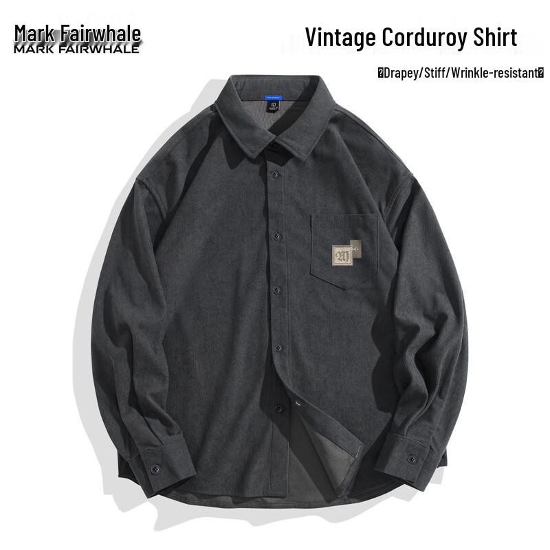 

Мужской повседневный вельветовый спортивный кардиган Mark Hua Fei 2XL