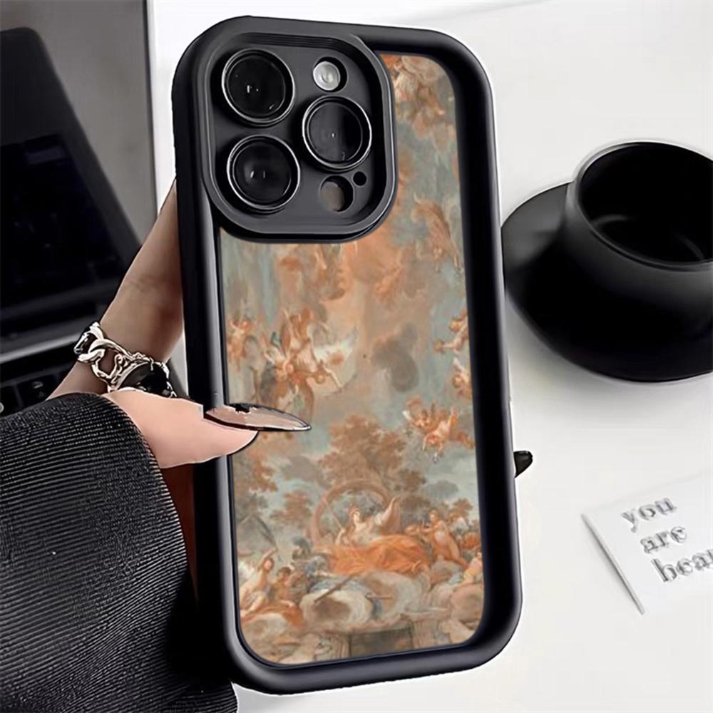 Angel Eye Soft TPU Phone Case for  Samsung A04 A05 A10 A30 A50 A13 A23 A53 A14 A24 A34 A54 A15 A25 A35 A55 S20 S23 FE S24 Ultra Ae51 Angel art design