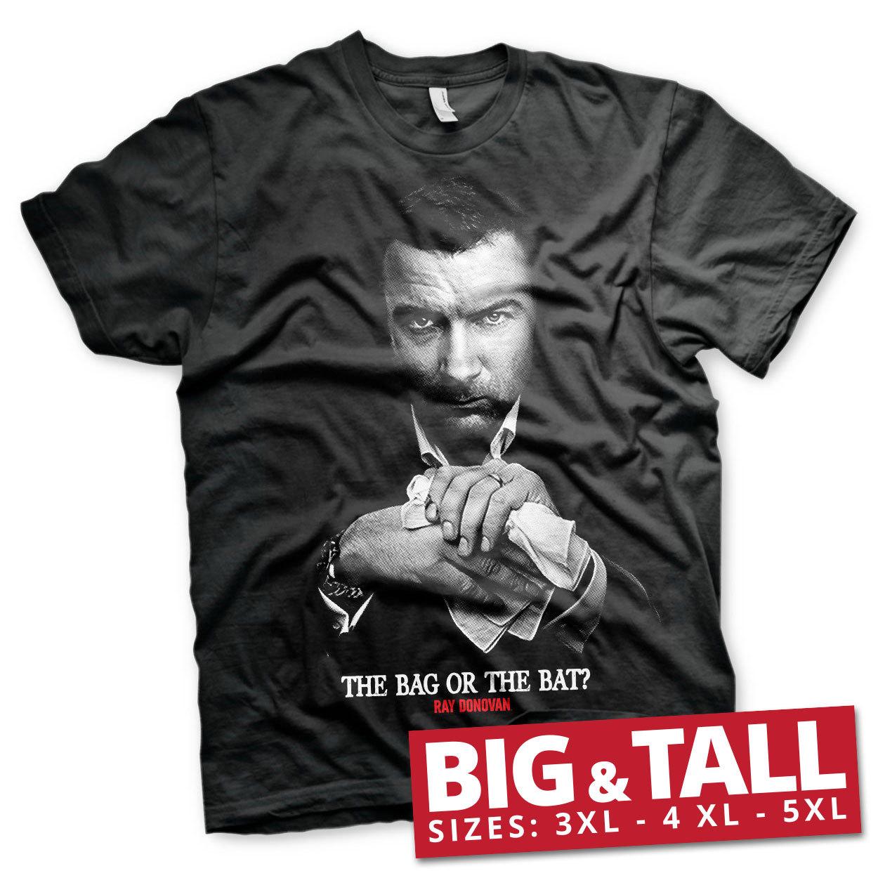 Licence Officielle Ray Donovan le Sac Ou La Chauve-Souris Gros Grand T-Shirt XXL
