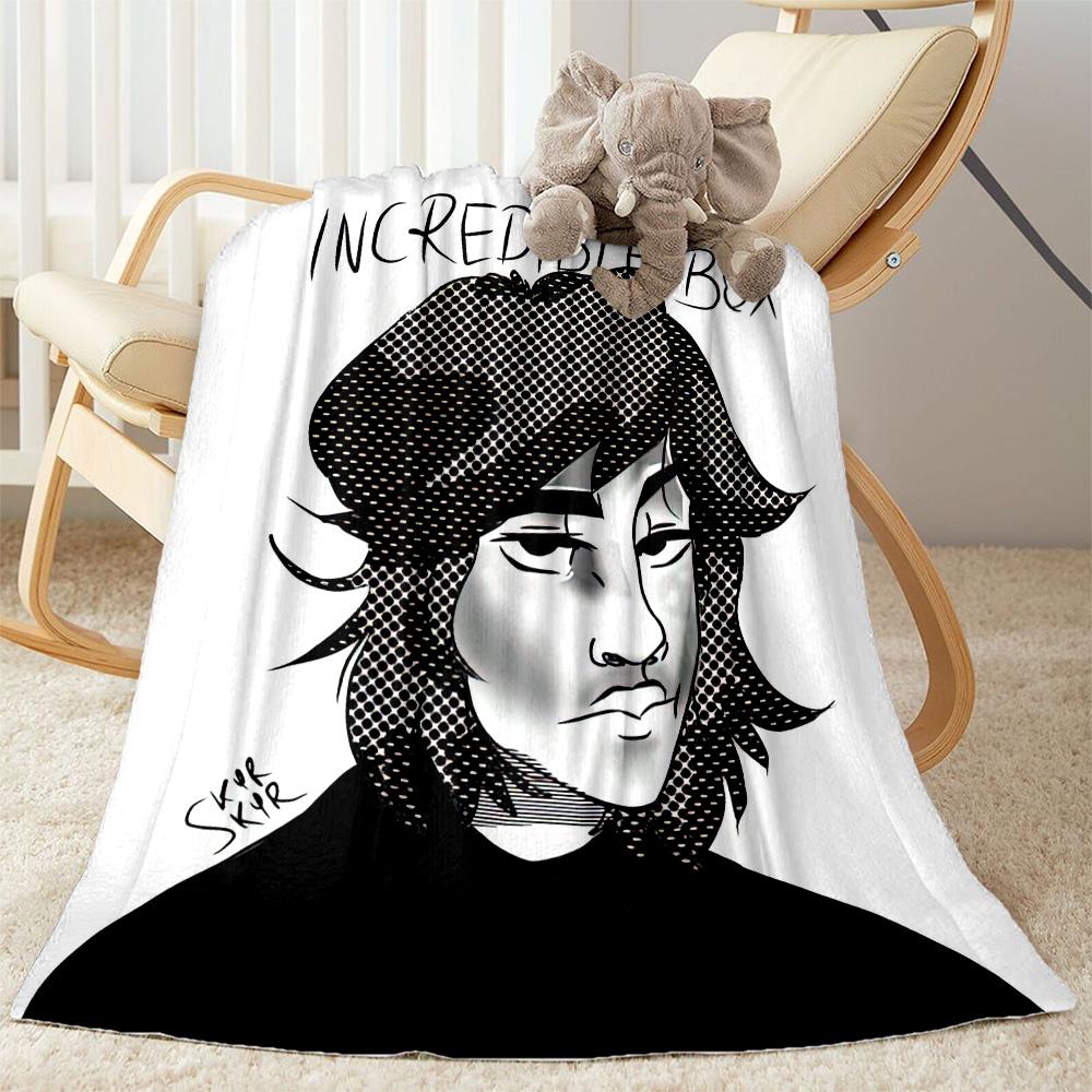 Incredibox Blanket Soft & Cozy Suitable for Livingroom Office Bed for All Occasions Playful Design Unique Gift for Family and Friends Camping