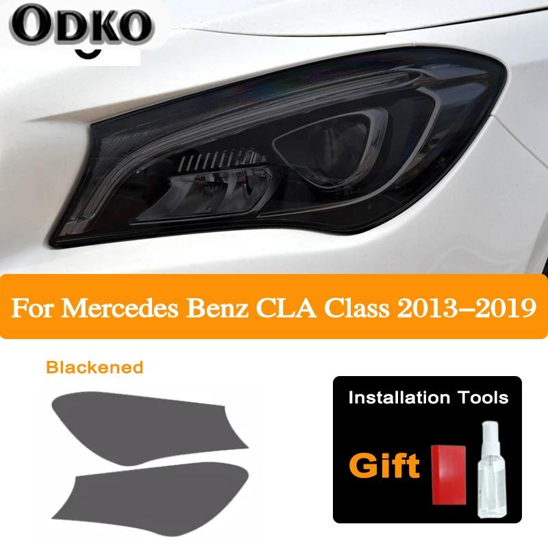Autoscheinwerfer Tönung Schwarz Schutzfolie Rückleuchte TPU Aufkleber Für Mercedes Benz CLA Klasse C117 X117 W117 C118 X118 AMG CLA45 35