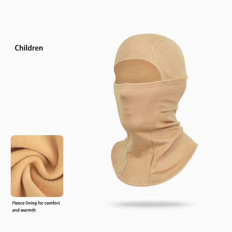 New Parent Child Cycling Beanies Men Women Winter Warmer Full Face Mask Cover Sports Thermal Mask Helmet Liner Ski Balaclava Cap